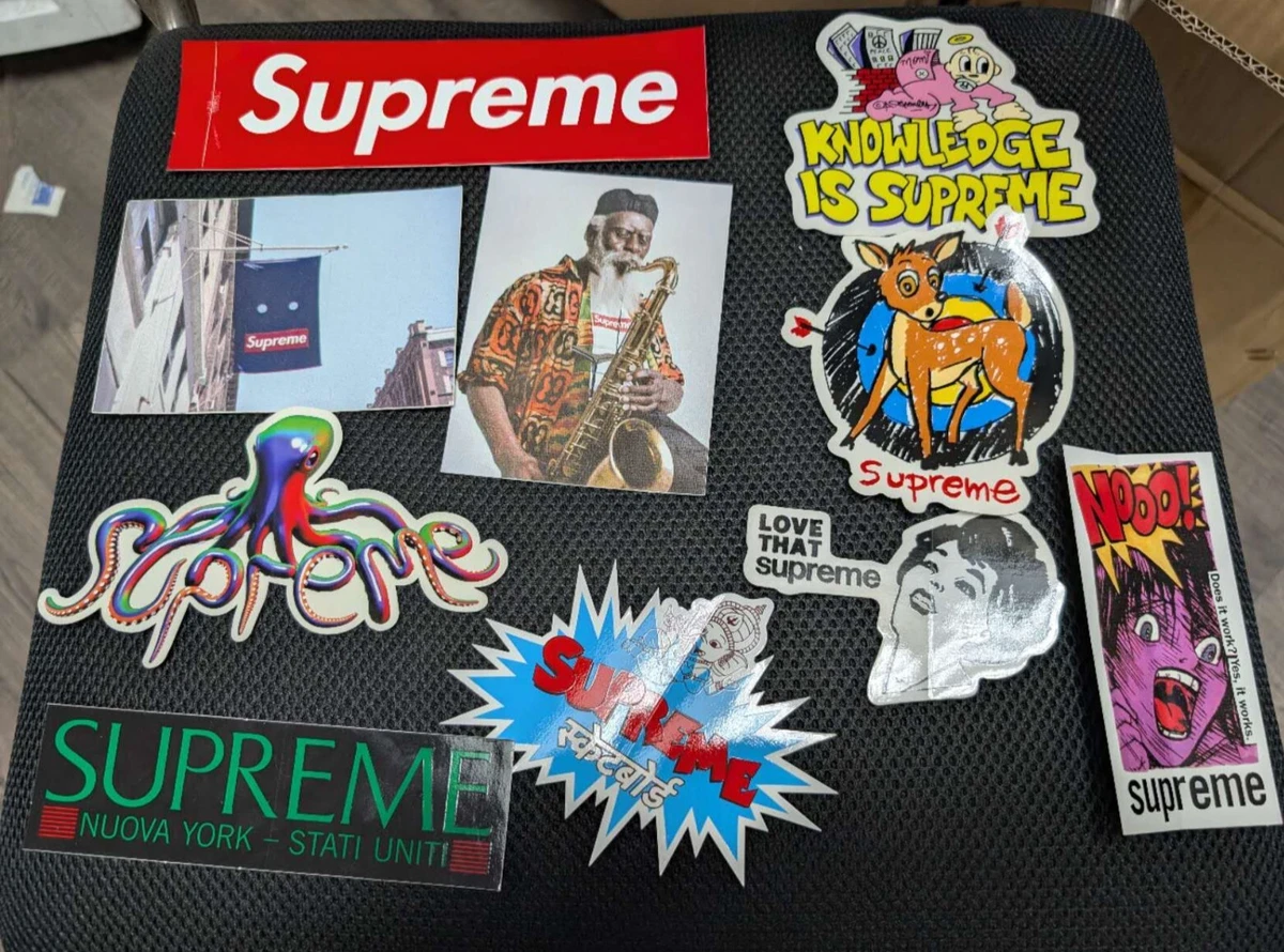 Supreme Box Logo Sticker for sale | eBay