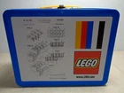 LEGO Tin Lunchbox With Original Lego Brick Patent Sketch