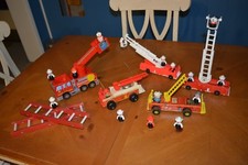 FISHER PRICE FIREMEN  FIRE TRUCKS 720 / 630  MORE SPECIAL PACKAGE DEAL