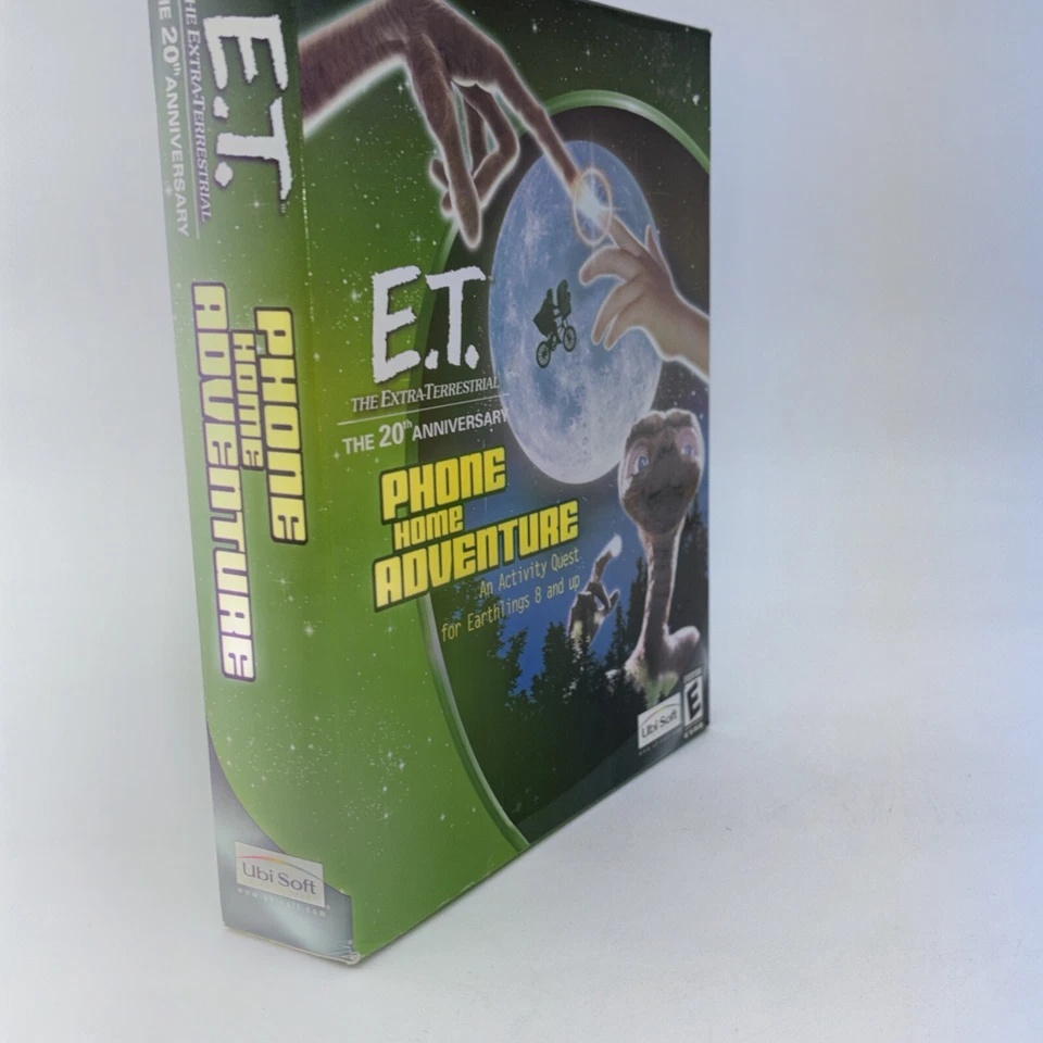 E.T. Phone Home Adventure Big Box PC Game 2002 Ubisoft Unused Sealed - Image 4 of 4