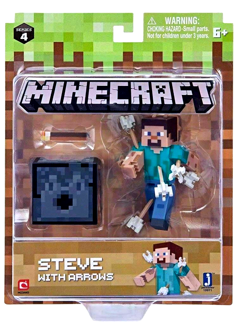 Minecraft STEVE WITH ARROWS Mojang 19971 Figures figurines