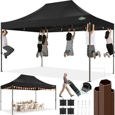 COBIZI 10'x15' Pop Up Canopy Heavy Duty Commercial Outdoor Party Wedding Tent