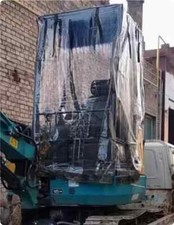 Mini Excavator Cover Warm Awning Thickened Pvc Windproof For Kubota 15 17