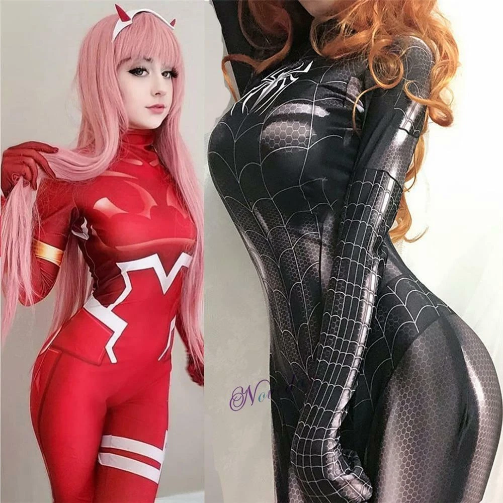 Sexy Zero Two Cosplay Costume Darling In The Franxx Klaxosaur Princess  Halloween | eBay