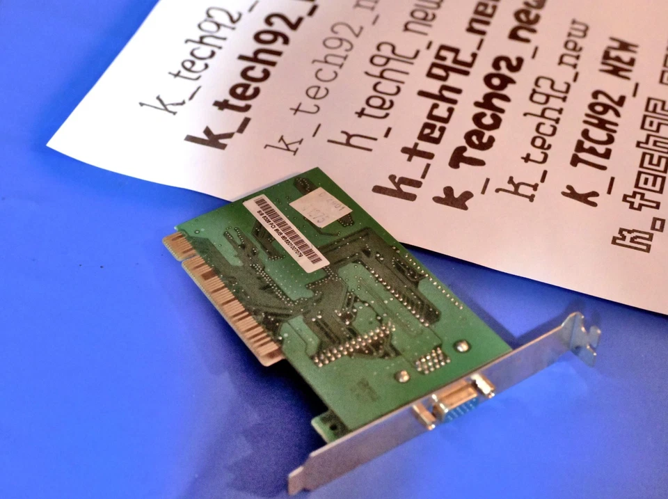 Very Rare Niche GPU - AMIC A276308A-70 0050T B8208 | SiS 6326 AGP SIS'98 Vintage - Image 3 of 3