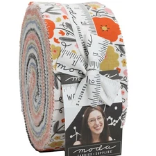 Words To Live By Jelly Roll by Gingiber for Moda Fabrics