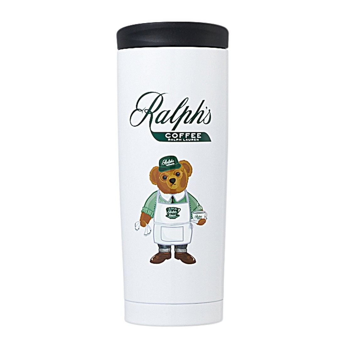 RALPH LAUREN Barista Polo Bear Ralph's Coffee Tumbler 15oz | eBay