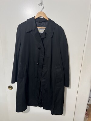 〈 Aquascutum 〉 英国製 Aqua-5 Balmacaan Coat Men's Aquascutum Aqua 5 Long Trench Coat Size: 42 Reg. | eBay