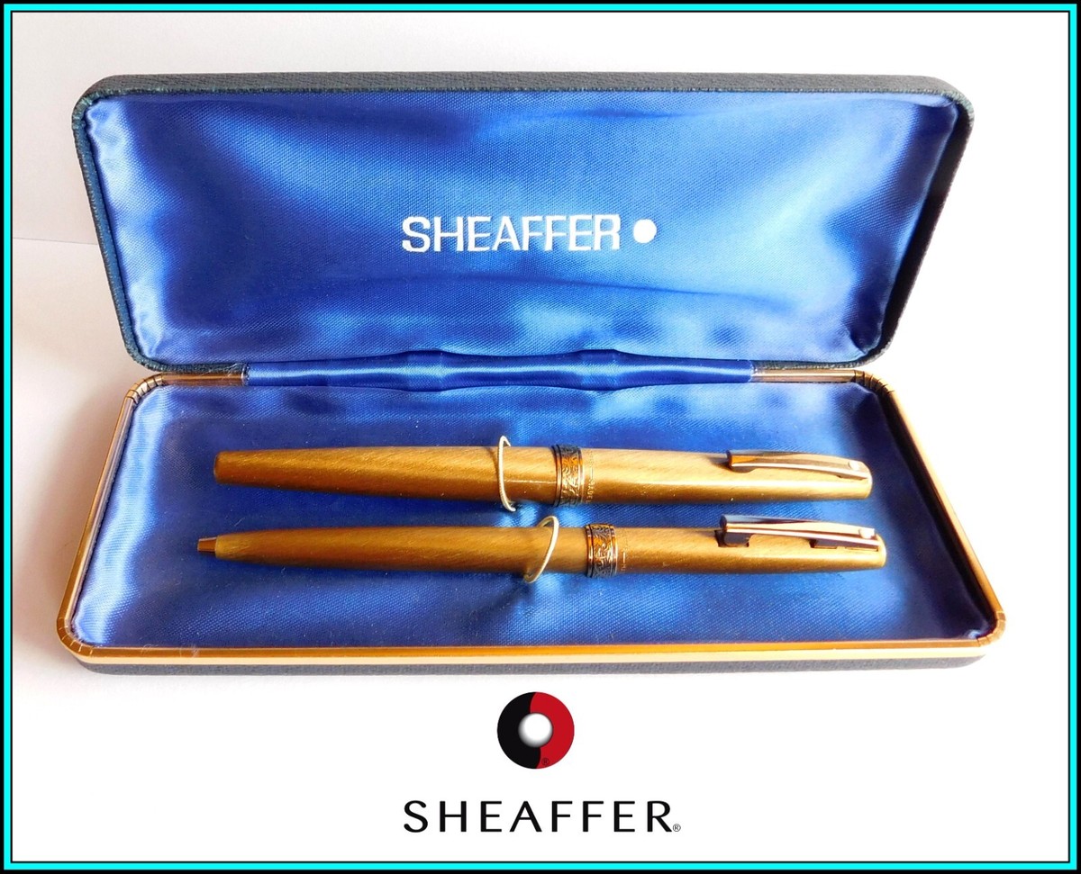 Set of Fountain & Ballpoint Pen Lady SHEAFFER 630, 14k Medium Nib