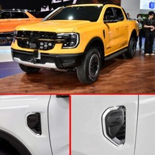 For 2024 Ford Ranger Accessory Car Front Side Air Vent Frame Panel Sticker Parts