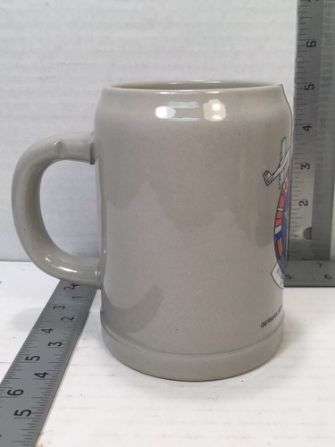 BEER STEIN MUG EURO-NATO JOINT JET PILOT TRAINING W. Germany EUC Marked - Picture 6 of 8