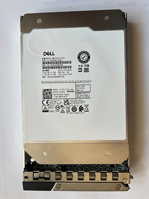 753F0 DELL TOSHIBA 12TB 7.2K SATA 3.5'' 6Gbs HDD MG07ACA12TEY 512e