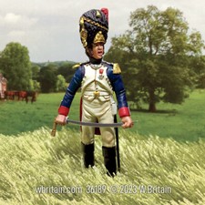 W.Britain 36189 French Imperial Guard Company Officer No. 2, 1815 Britains 