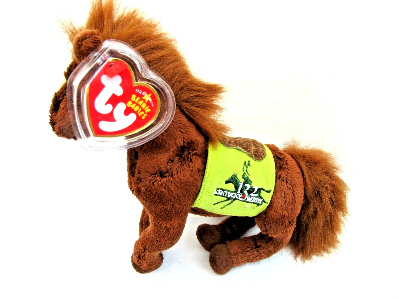 TY BEANIE KENTUCKY DERBY 132 HORSE  - MINT CONDITION - RETIRED WITH TAGS
