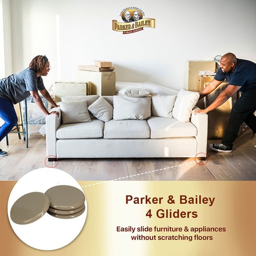8pc Parker & Bailey Heavy Furniture/Appliance Floor Protection Gliders/Movers - Picture 5 of 5