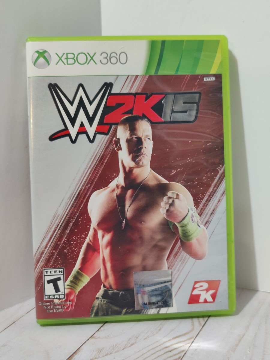 WWE Wrestling games (Microsoft Xbox 360) 360 TESTED