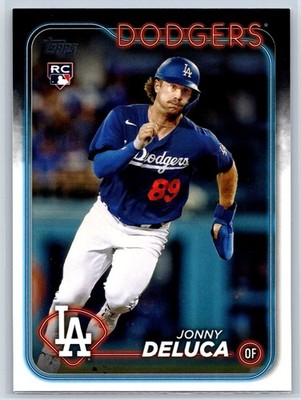 2024 Topps Jonny DeLuca Rookie Los Angeles Dodgers RC #233