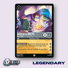 Wreck-It Ralph Ham Hands 190/204 Legendary Azurite Sea LP Disney Lorcana