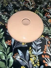 Haeger Modern Art Pottery 5150 Vase Ikebana Disc UFO Flying Saucer In Light Pink