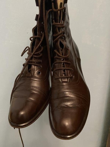 Women Bally Boots Brown Leather 39 #5KKW
