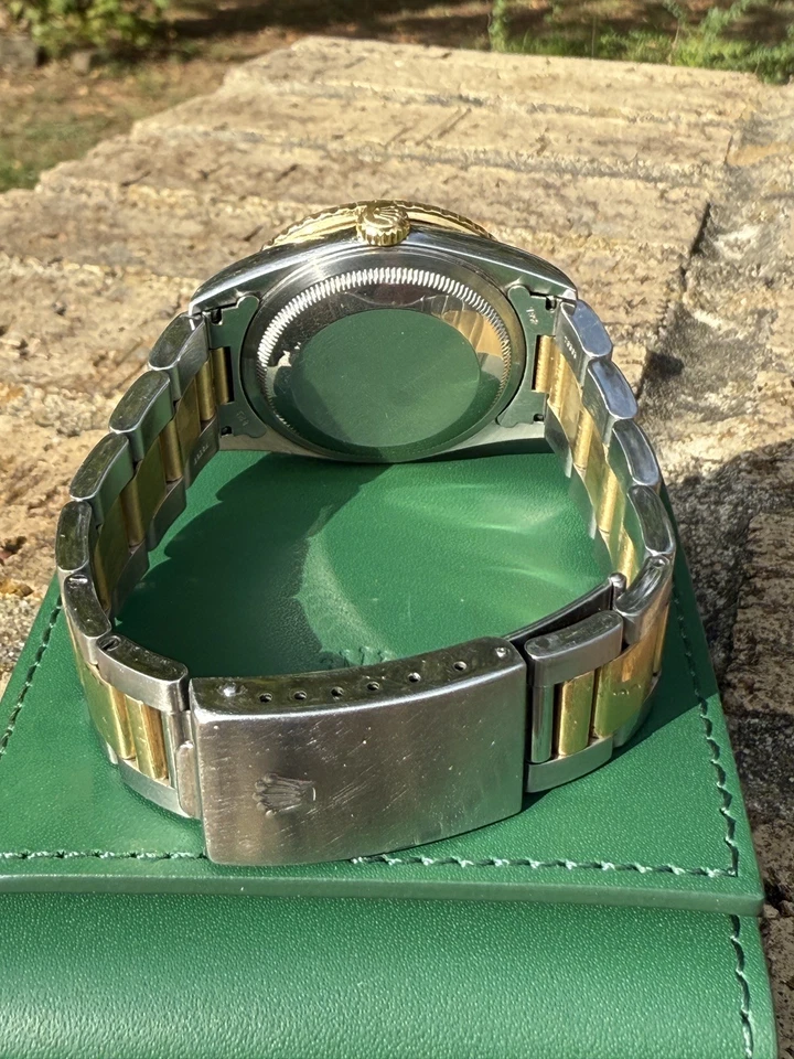 2001 Rolex Datejust 36 18k Gold/Steel 2-Tone Turn-O-Graph Ref. 16263 Thunderbird - Image 4 of 4