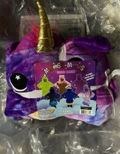 Moosh Moosh Hooded Pullover Blanket Kids Long Sleeve 23"x27" Unicorn Tie Dye