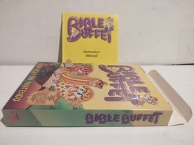 Bible Buffet Nintendo NES Game Box and Booklet Only No Game