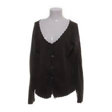 Deerberg, Strickjacke, Damen, Größe: XL, Braun, Baumwolle, Einfarbig #Xtw