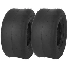 Lawn Mower Tire 13x6.50-6 Tubeless Heavy Duty Replacement 2 Pack 480lbs Capacity