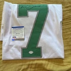 Philadelphia Eagles RON JAWORSKI Autograph NFL Football Jersey COA PSA AltUni XL