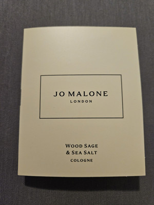 Jo Malone Wood Sage & Sea Salt Cologne Sample Spray .05oz, 1.5mL NWB  Sephora 