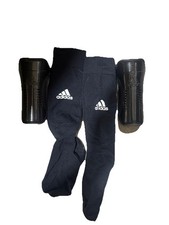 adidas youth medium Soccer Shin Guards And Socks