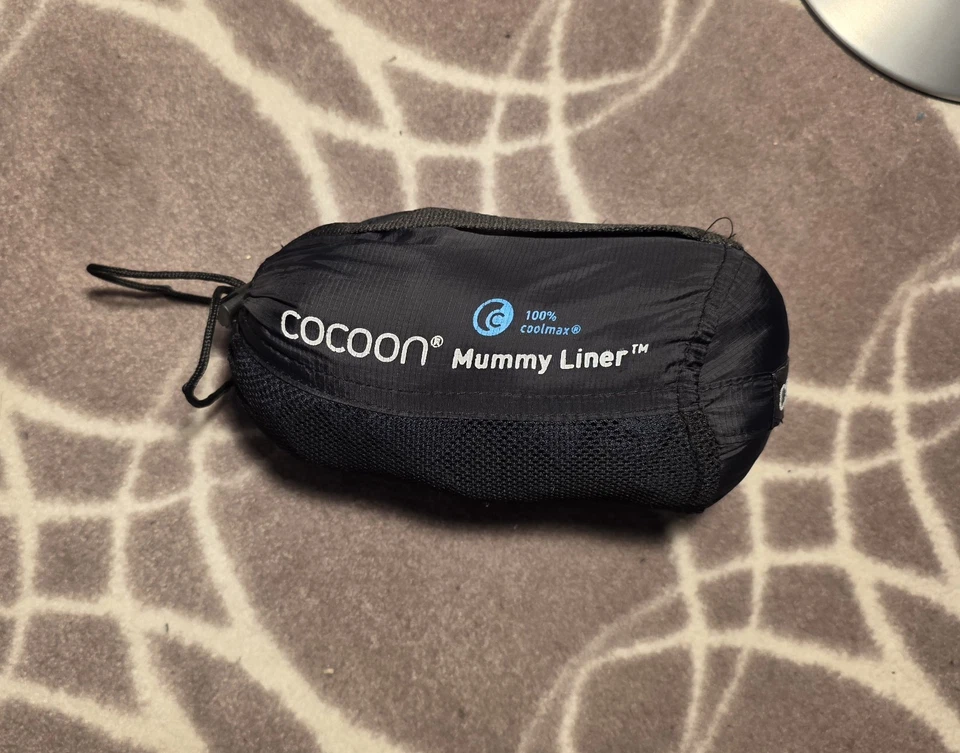 Forro de momia Cocoon Coolmax (azul) Foto 2 de 2
