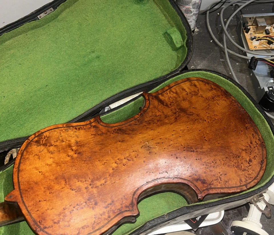 古董小提琴 Lee Maliza 制作日期 1926 年 8 月 4 日献给 Pauline Sander — 第 4/4 张图片