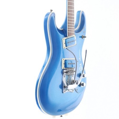 Used Mosrite The Nokie 30th Anniversary Blue Metallic 1992 0026