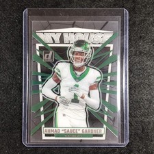 2023 Clearly Donruss Football AHMAD SAUCE GARDNER My House Base #3