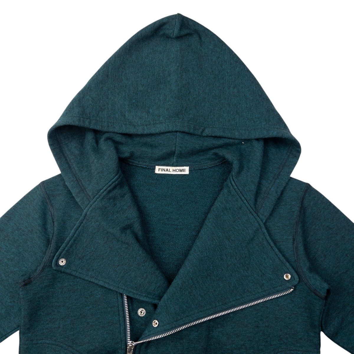 Vintage Final Home By Issey Miyake Asymmetric Zip Up Hoodie Size XS View 4
