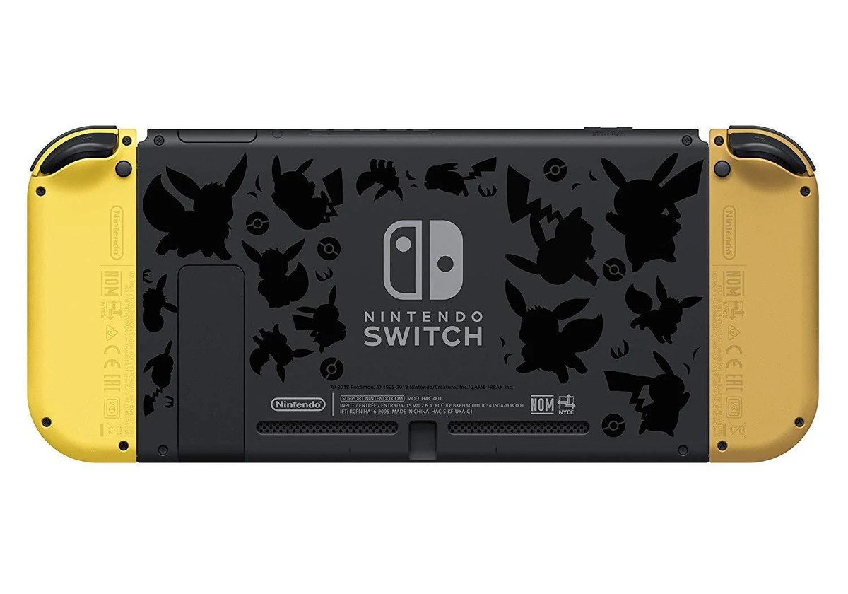 Nintendo Switch Console - Pokemon Let's Go, Pikachu! + Poke Ball