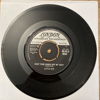 Little Eva - Keep Your Hands Off My Baby / Where Do I Go 7  Vinyl 45 - HLU 9633