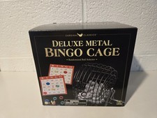 Deluxe Metal Bingo Cage Cardinal Classics New In Box