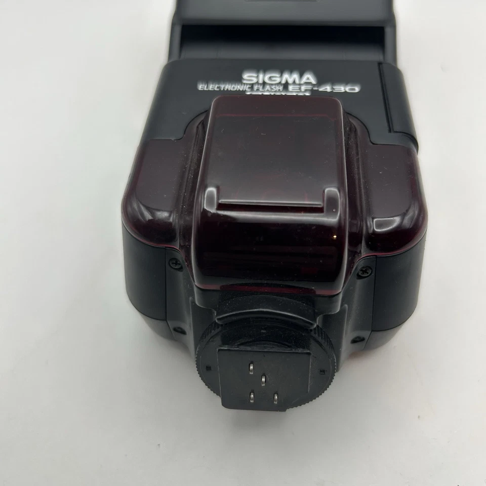 SIGMA EF-430 Super Flashgun for Minolta Dynax Cameras, Tested & Working Flash - Image 4 of 4