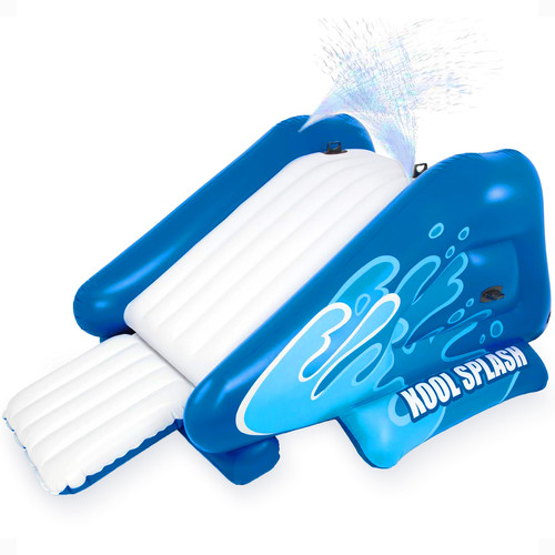 Intex 58849EP Kool Splash aufblasbares Spielcenter Schwimmbad Wasserrutsche, blau - Bild 1 von 10