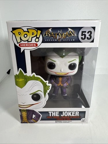 Funko Pop! Vinyl: Batman: Arkham Asylum - The Joker #53