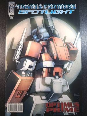 The Transformers: Spotlight Optimus Prime (IDW Publishing August 2007) NM 9.4