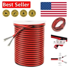 20 Gauge 2Pin Extension Wire 33ft for LED Strips - High Conductivity Cable
