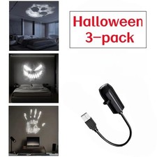 Led Halloween Usb Projector Light Night Lamp W 6 Patterns Holiday Decor Usa Led Halloween Usb Projector Light Night Lamp W 6 Patterns Holiday Decor Usa