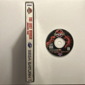 Jurassic Park The Lost World Sega Saturn Game CIB Broken Case