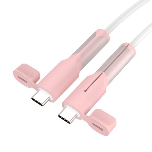 Protecteur de câble USB C en silicone pour fils de charge design anti casse - Photo 3 sur 49
