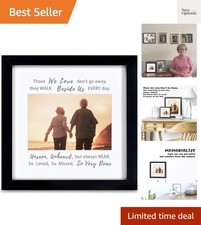 Remembrance Memorial Picture Frame - Sympathy Gifts Idea for Loss of Loved On...