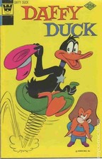Daffy Duck #99 VG 4.0 1976 Whitman Stock Image Low Grade